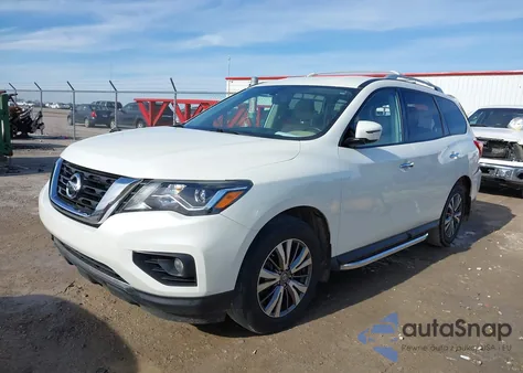 2019 Nissan Pathfinder Sv z USA, uszkodzony, nr VIN 5N1DR2MN2KC582916